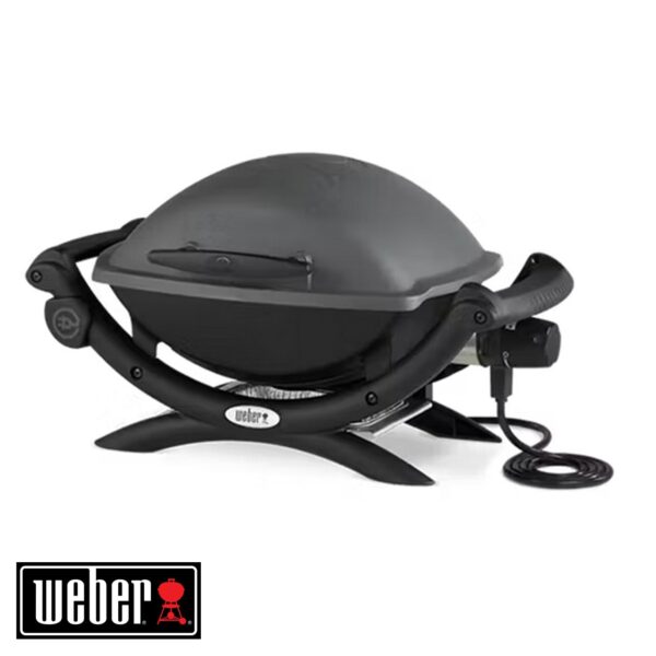 Barbecue elettrico Weber Q 1400 con braciere e coperchio 52020053 - immagine 3