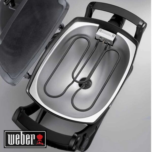 Barbecue elettrico Weber Q 1400 con braciere e coperchio 52020053 - immagine 8