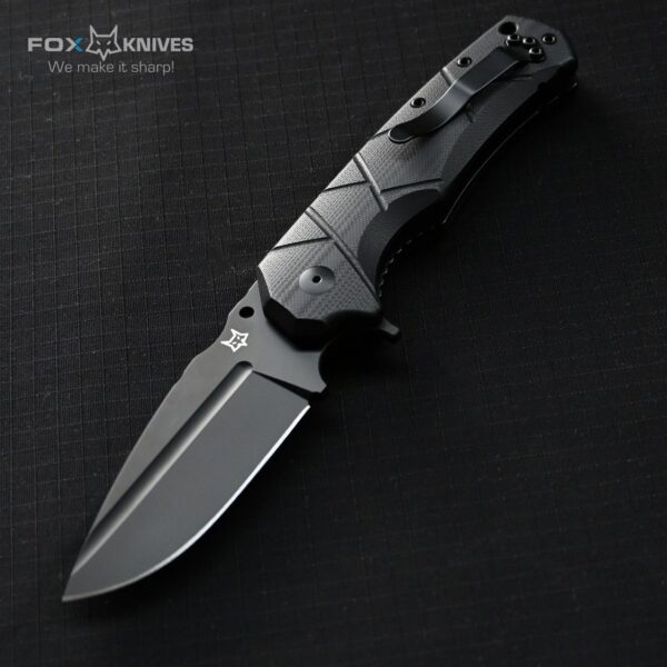 Coltello Fox Tactical Uro richiudibile G10 nero FX-557 B - immagine 4