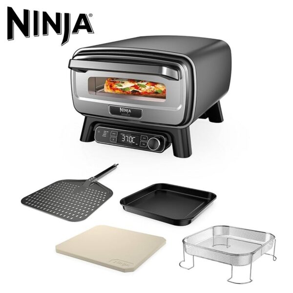 Forno pizza elettrico e friggitrice ad aria Ninja Artisan da esterno MO201EU - immagine 5