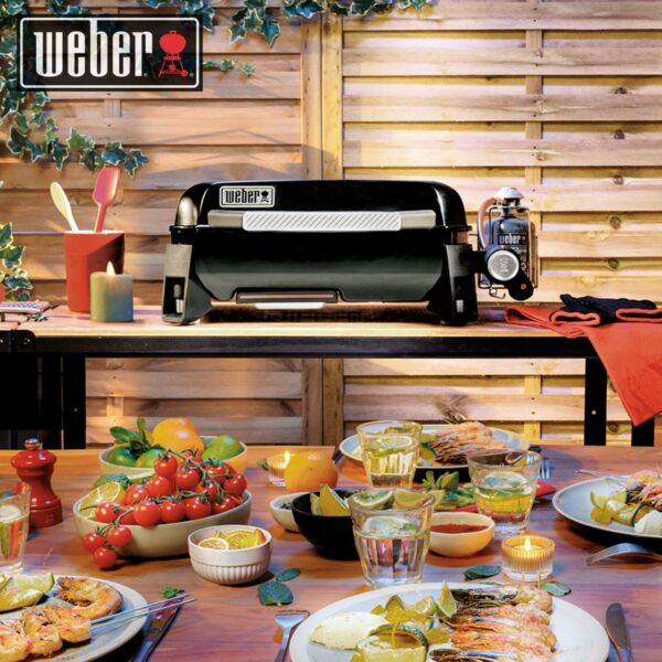 Piastra Weber Premium Slate GP 43 cm con 1 bruciatore 1500207 - immagine 6