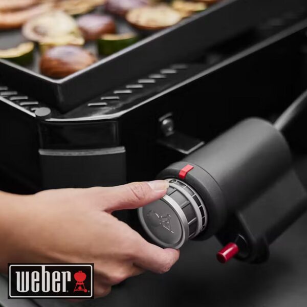 Piastra Weber Premium Slate GP 43 cm con 1 bruciatore 1500207 - immagine 9