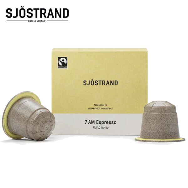 Capsule Sjostrand caffè 7 AM Espresso 10 pezzi C-R-7A-10 - immagine 2