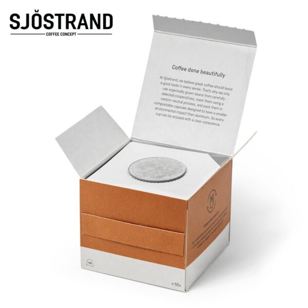 Capsule Sjostrand caffè Espresso Kiss 10 pezzi C-R-EK-10 - immagine 3