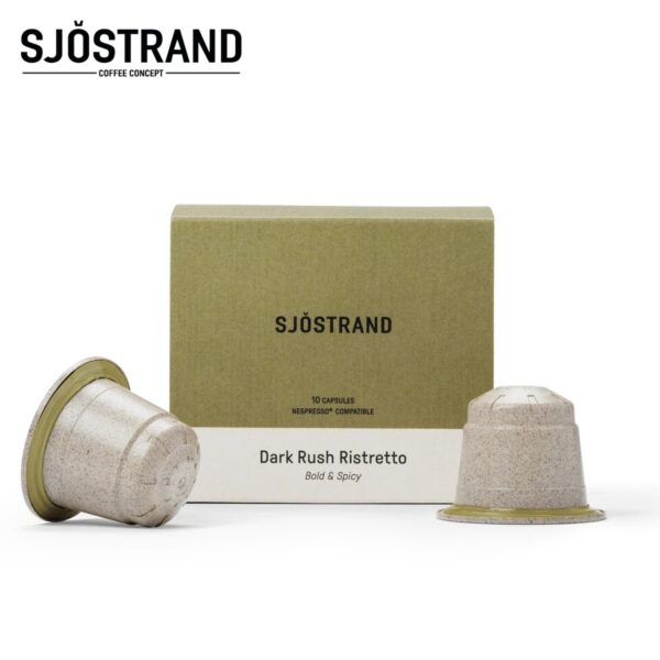 Capsule Sjostrand caffè ristretto Dark Rush 10 pezzi C-R-DR-10 - immagine 2