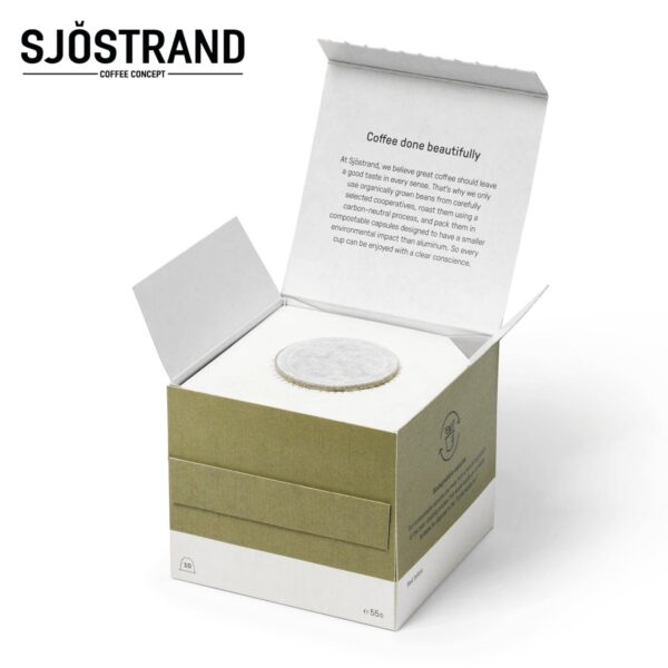 Capsule Sjostrand caffè ristretto Dark Rush 10 pezzi C-R-DR-10 - immagine 3