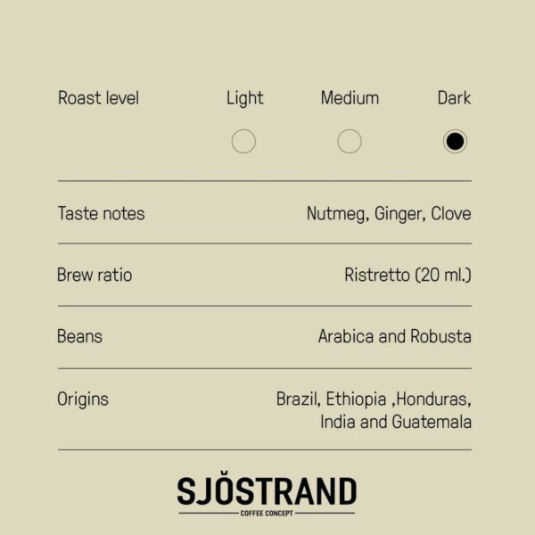 Capsule Sjostrand caffè ristretto Dark Rush 10 pezzi C-R-DR-10 - immagine 5