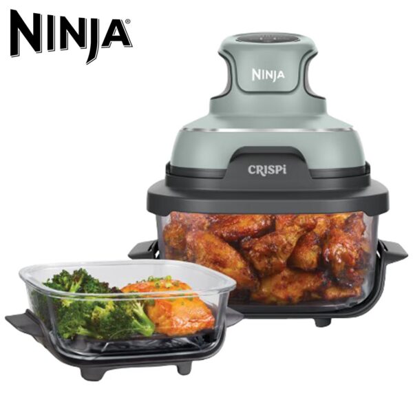 Friggitrice ad aria Ninja Crispi portatile 4 in 1 salvia FN101EUSG - immagine 2