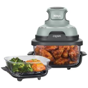 Friggitrice ad aria Ninja Crispi portatile 4 in 1 salvia FN101EUSG