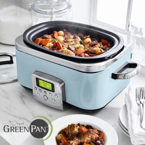 Pentola elettrica GreenPan Slowcooker 6 L CC005309-001 - immagine 6