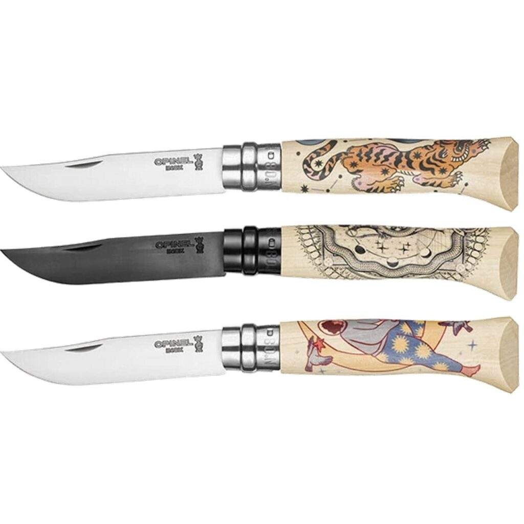 Set 3 coltelli Opinel n°8 Limited Edition Cosmos OP-COSMOS