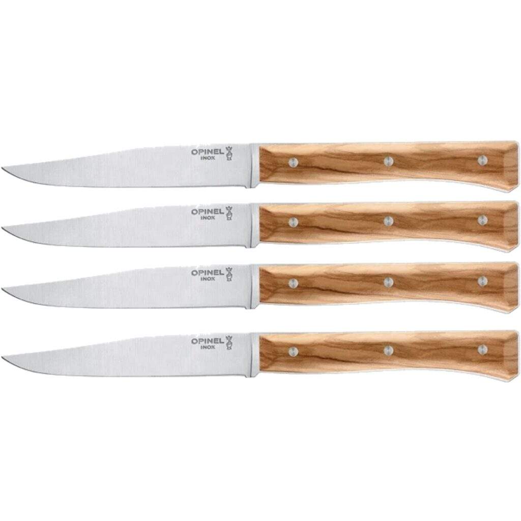 Set Opinel Facette Olivier 4 coltelli da tavola O-2498