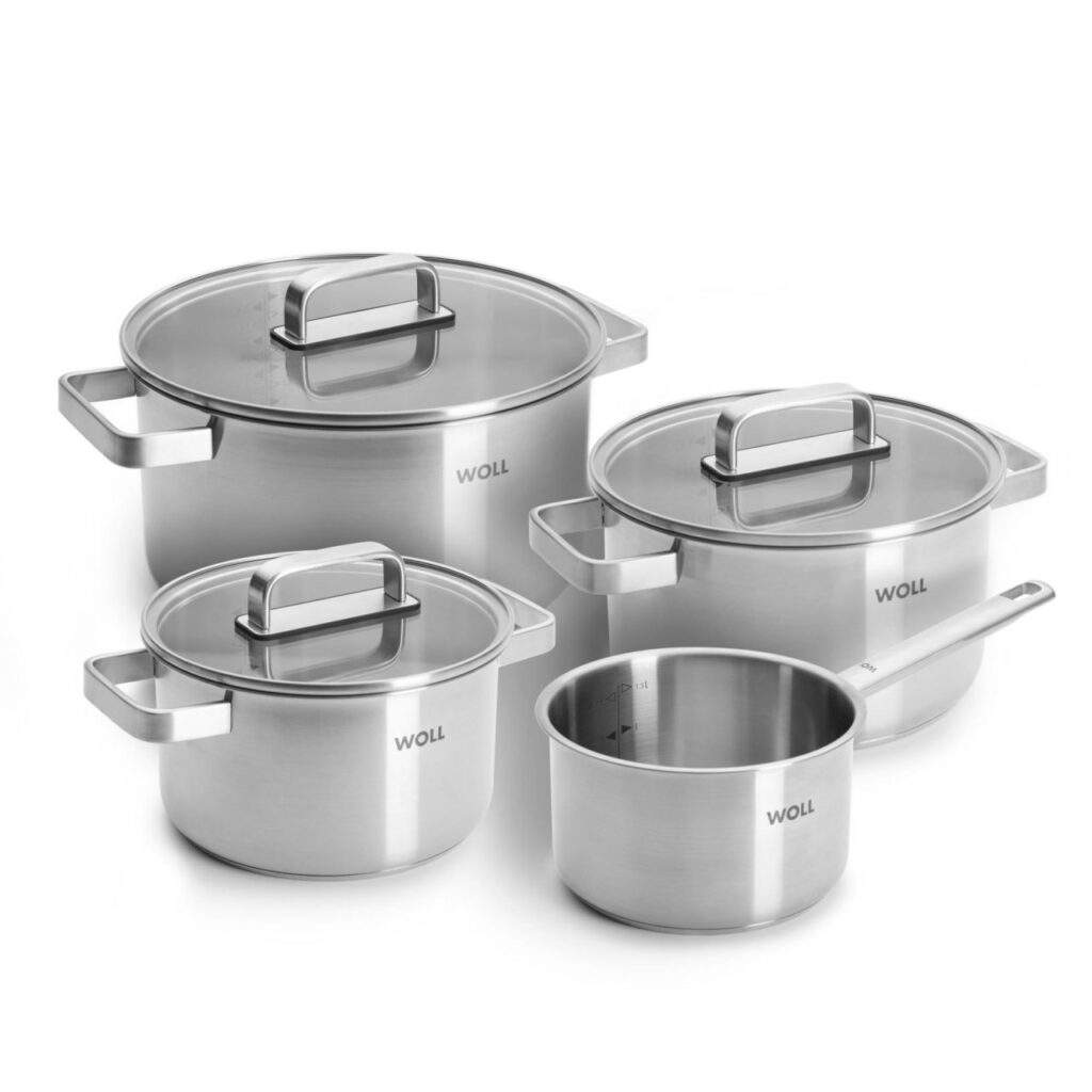 Set di pentole Woll Steel da 7 pezzi WLL ST-SET002