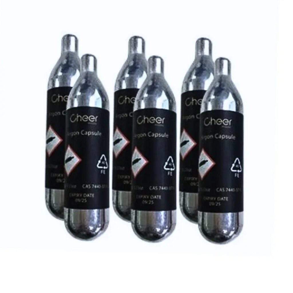6 Capsule argon Cheer Moda ricarica Connoisseur CH00643