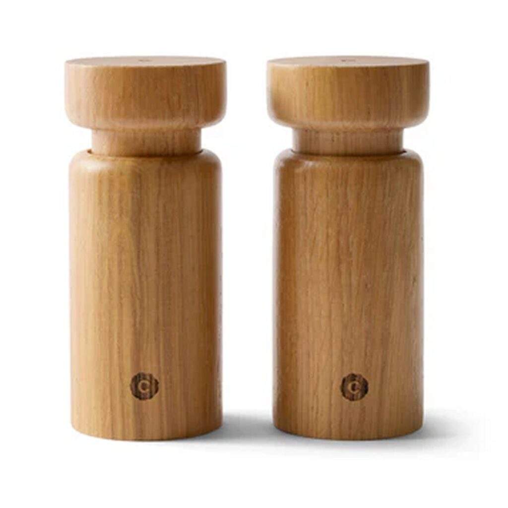 Set macina spezie Helsinki 13 cm CrushGrind in quercia CG2HEL13OILWO