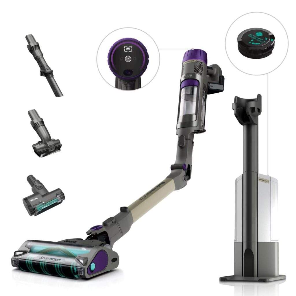 Scopa elettrica senza filo Shark Detect Pro Max con autosvuotamento IP3251EUT