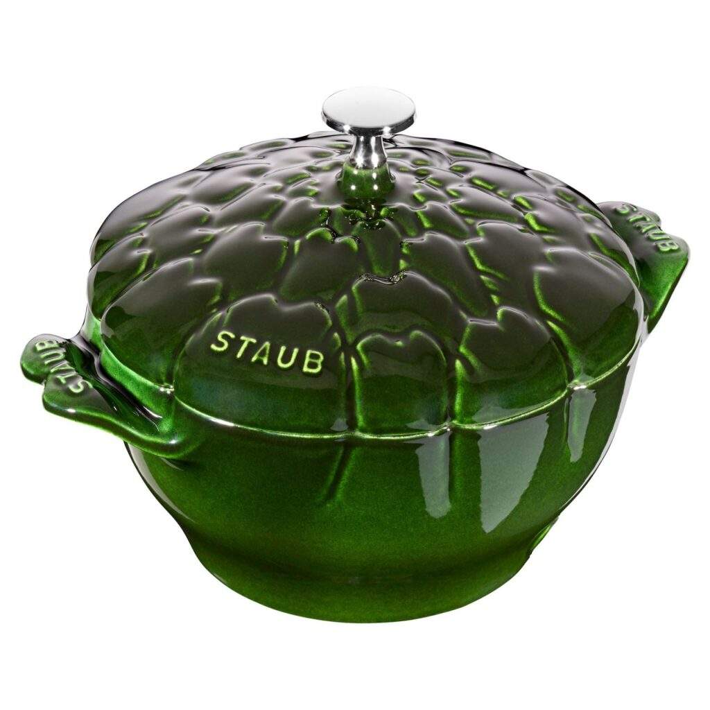Cocotte carciofo Staub 22 cm basilico 40501-094-0