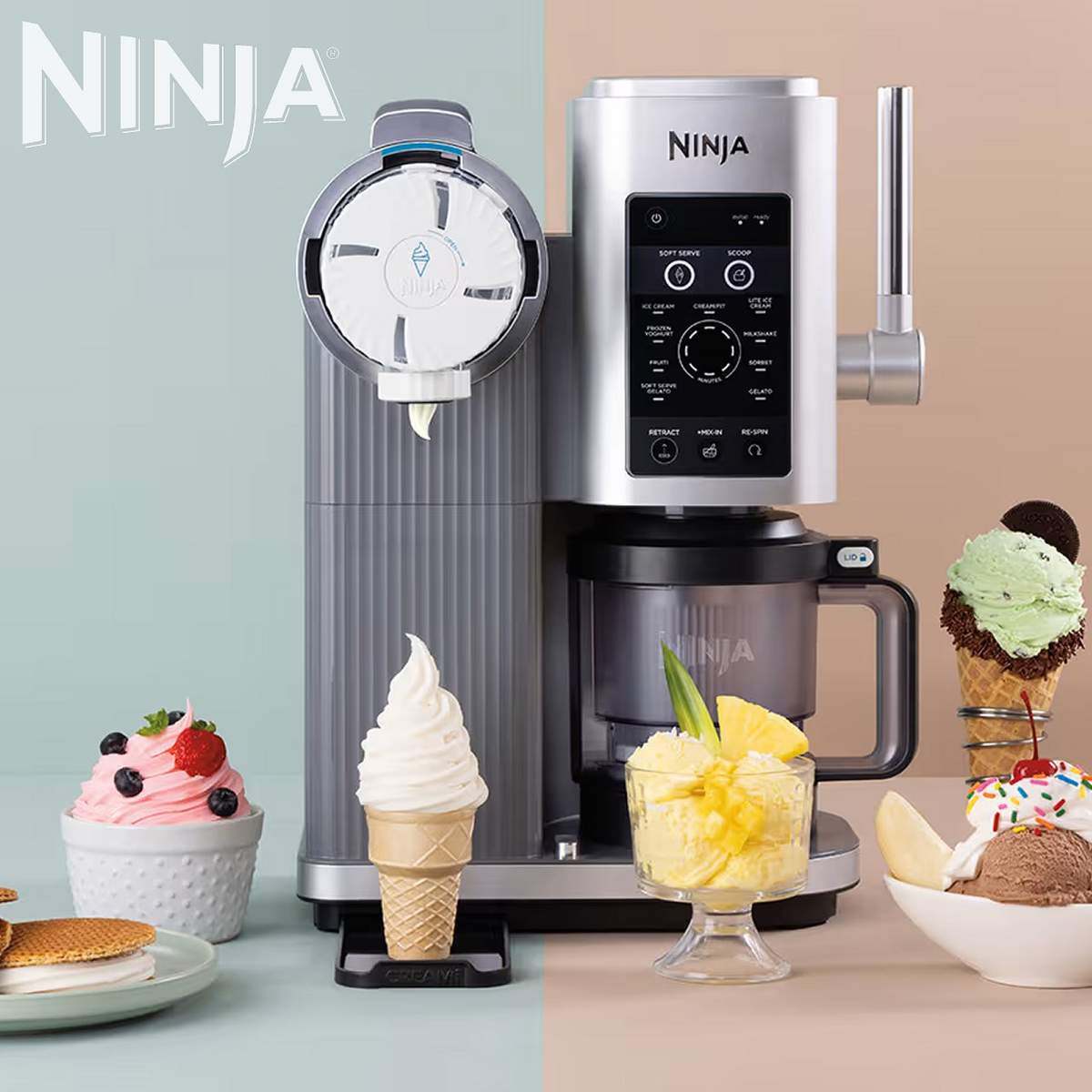Gelatiera Ninja Creami Swirl NC701EU - immagine 7