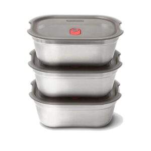 Set 3 Lunch Box multifunzione 600 ml Black+Blum FBSSBXPACK3