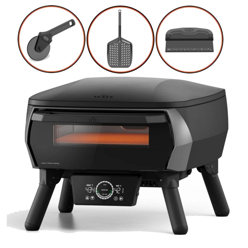 Forno pizza Witt Control eGNITE 13” elettrico completo di pala e accessori Witt
