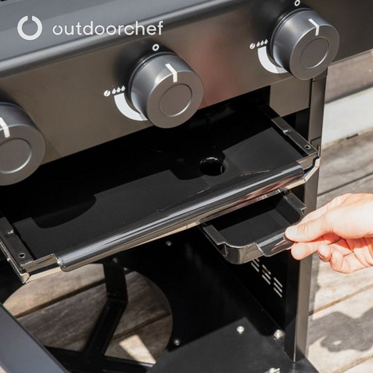 Grillstation a gas OutdoorChef HEAT C-335 con 3 bruciatori 18.128.92 - immagine 6