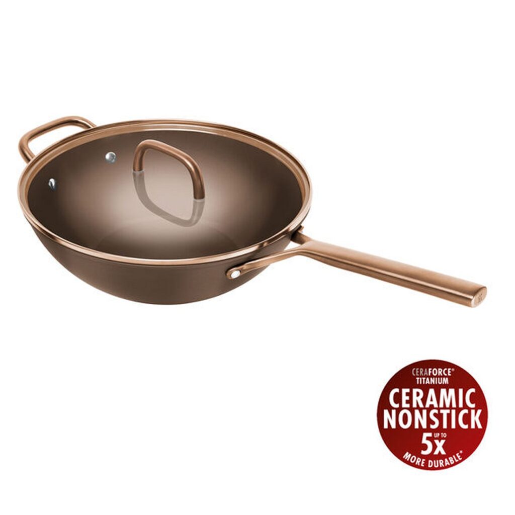 Wok Zwilling Milano 30 cm con coperchio 10125WK