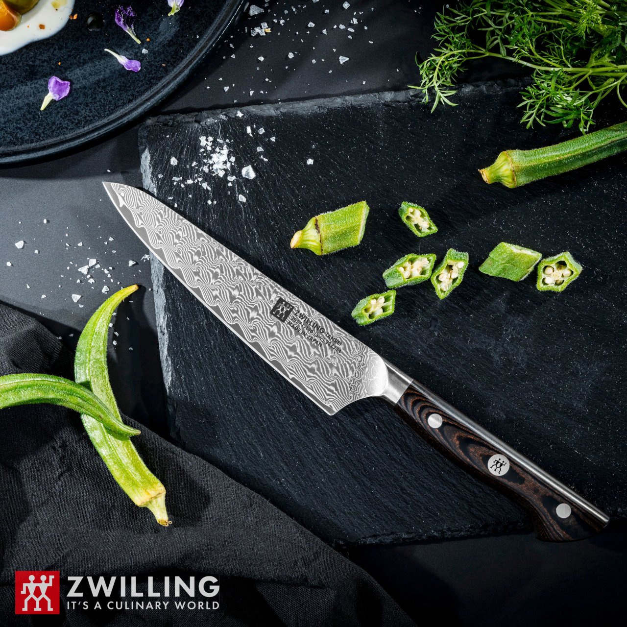 Coltello Chef compact liscio Zwilling Tanrei 14 cm 30571-141-0 - immagine 6