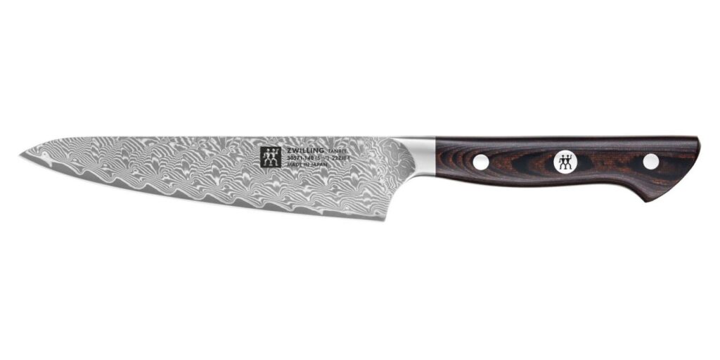 Coltello Chef compact liscio Zwilling Tanrei 14 cm 30571-141-0