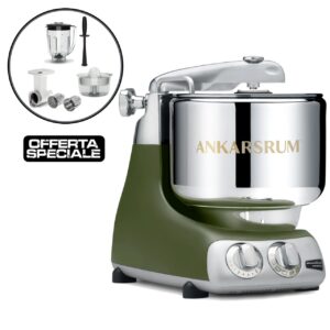 Kit impastatrice Assistent con set Go Green Ankarsrum