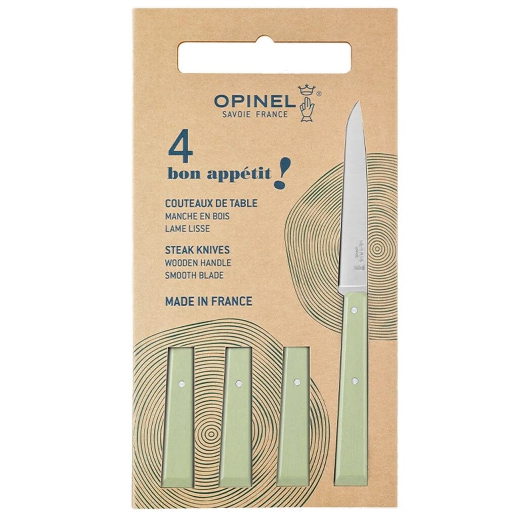 Set Opinel 4 coltelli da tavola N°125 Bon Appetit O-00332
