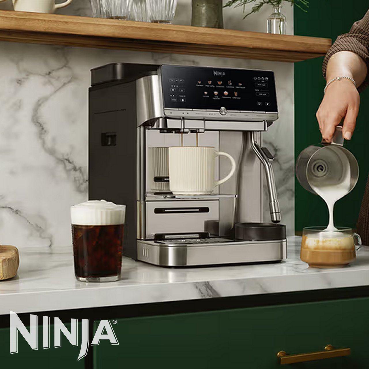 Macchina da caffè Ninja AutoBarista AE1001EU - immagine 7